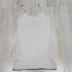 Connection 18 Light Cream Textured Spaghetti-Strap Camisole